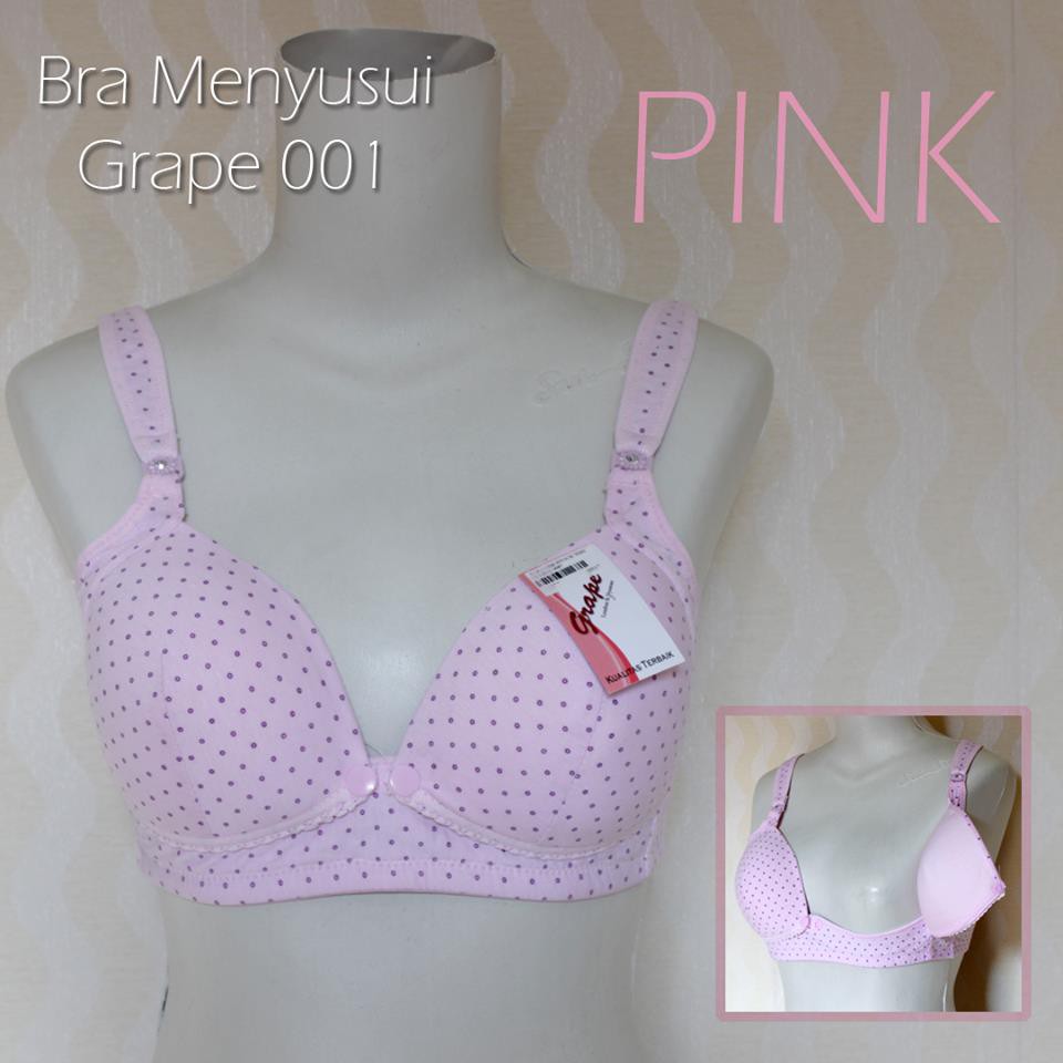 Bra Menyusui Grape 001 Pink