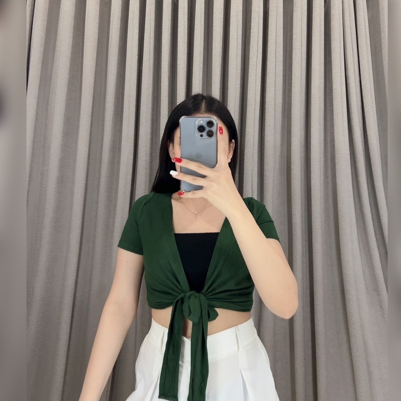 Multy look crop top / Crop top cross / crop top silang