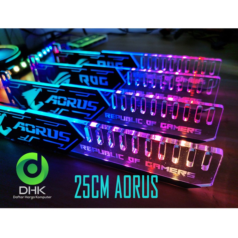 Bracket VGA card Coolmoon Asus ROG MSI Aorus RGB LED