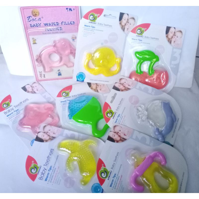 gigitan bayi silicone/gigitan bayi