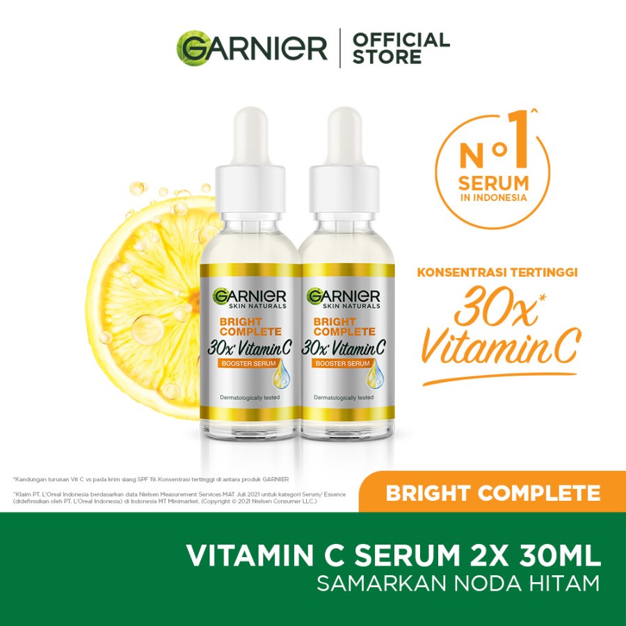 Garnier Bright Complete Vitamin C Serum 30ml & 15 ML