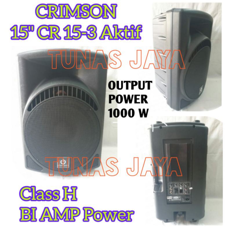 Speaker Aktif 15Inch Crimson Cr15-3 Speaker Aktif Crimson Cr 15-3 Speaker Cr 153 Speaker 1000W