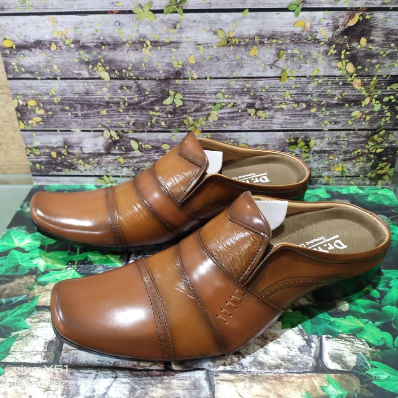 SEPATU SELOP PRIA KULIT ASLI