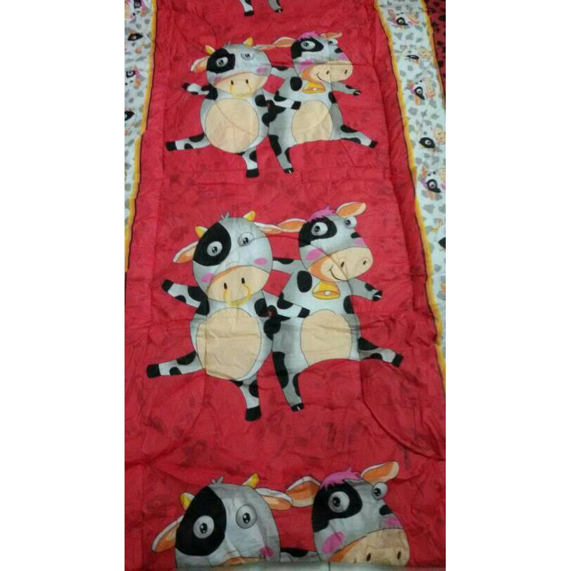 Termurah Selimut Karakter Tebal Halus Murah Jumbo Tebal 600Gr 400 ZT672 Balmut Bantal Sapi