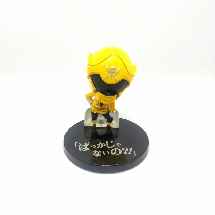 Figure Bandai Power Rangers Ninja Storm Yellow Loose