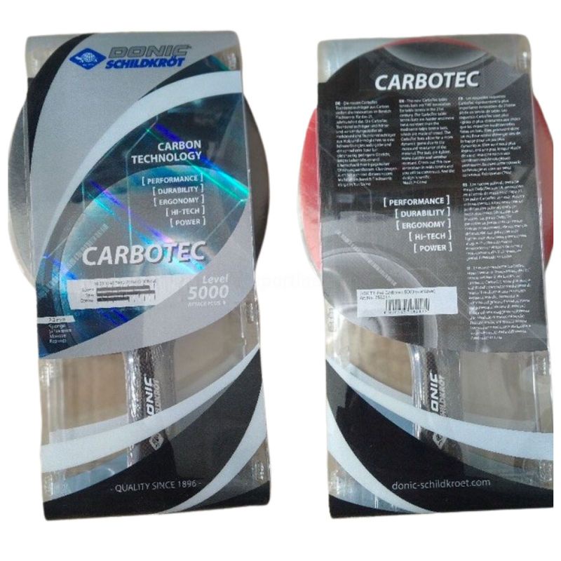 Bat Pingpong / Bet tenis meja Donic Carbotec 5000 Original