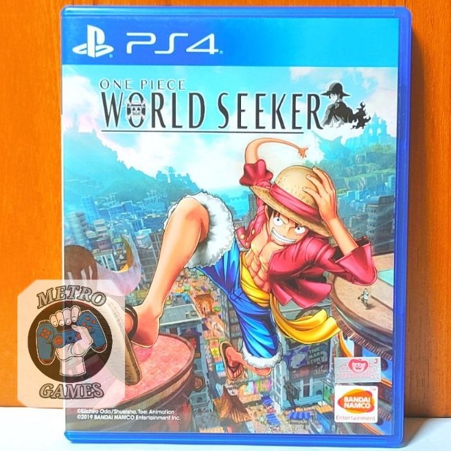 Kaset One Piece World Seeker PS4 Onepiece World Seeker Playstation PS 4 5 CD BD Game Games Onepiece Worldseeker game ps4 ps5