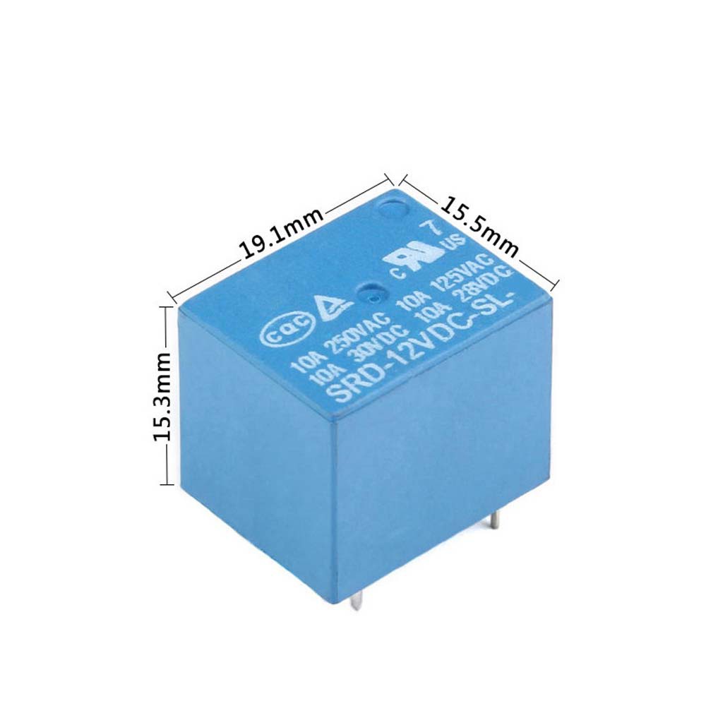 Lanfy Modul Relay Power 5-pin Srd-03Vdc-Sl-C Srd-09Vdc-Sl-C Srd-12Vdc-Sl-C 10a-c-lc 250v