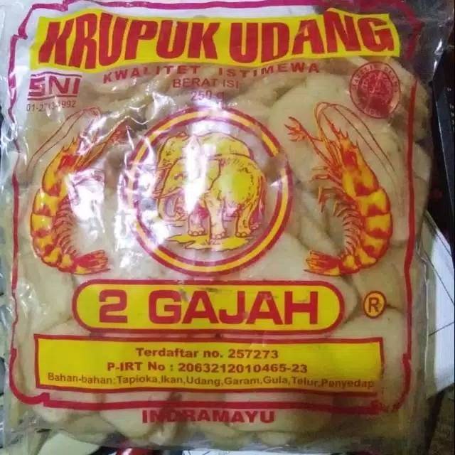 

Kerupuk Udang Cap 2 Gajah