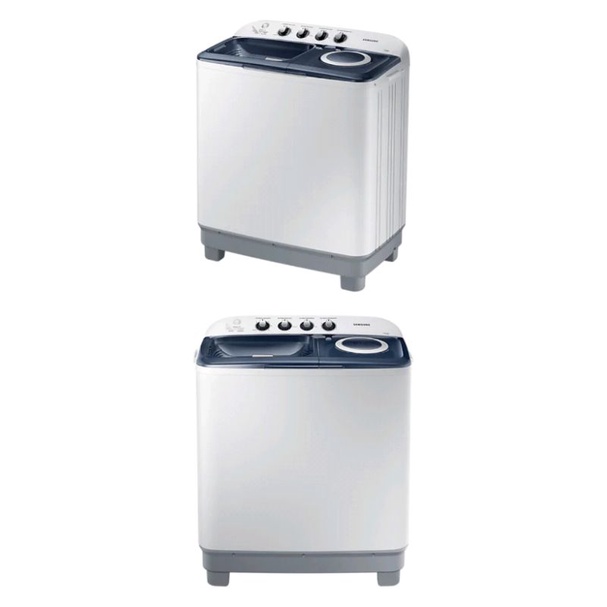 MESIN CUCI SAMSUNG WT75H3210MB 2 TABUNG 7,5 KG TWIN TUBE 75 H 3210 MB GARANSI RESMI LOW WATT BEKASI