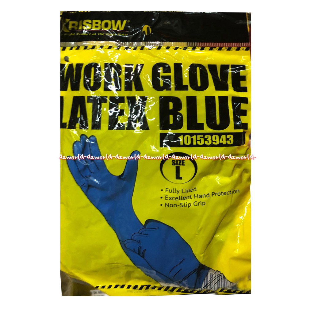 Krisbow Work Glove Latex Pink Blue Sarung Tangan Warna Pink 1pasang Kris Bow Gloves Pink