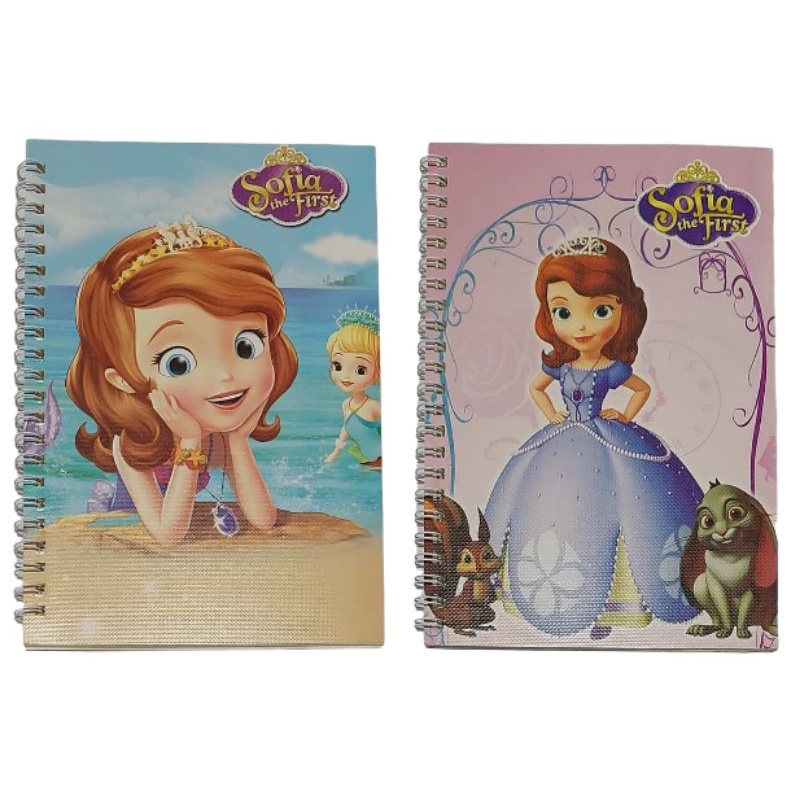 Notebook Spiral Buku Tulis Catatan Cover Fancy Karakter A5