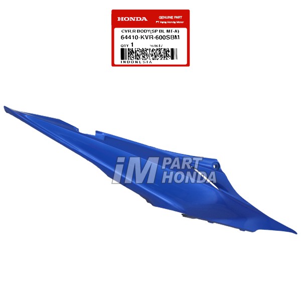 SALE 64410-KVR-600SBM Cover Body Kanan Revo 100 Biru Tua ORIGINAL