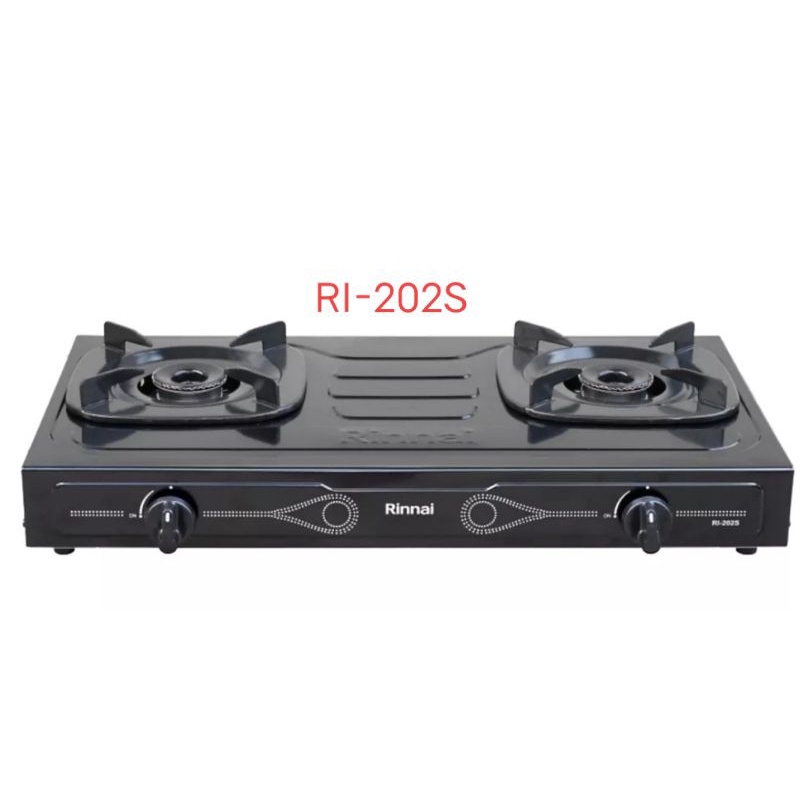 kompor gas rinnai 2tungku teflon 202s