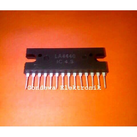 LA4440 2-channel or bridge power amplifier