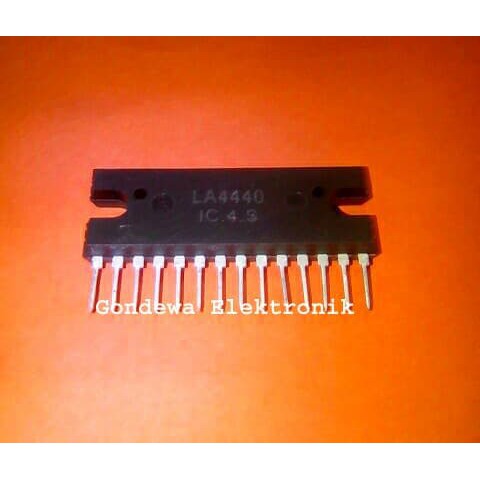 LA4440 2-channel or bridge power amplifier