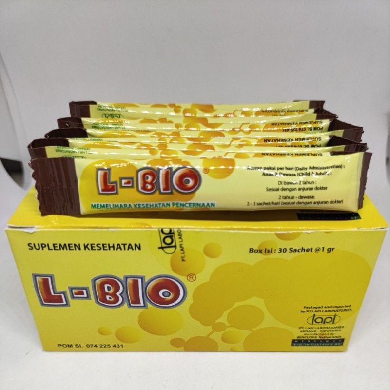 L BIO Sachet 1 gram/ L-BIO Sachet 1gr/ L-BIO Probiotik