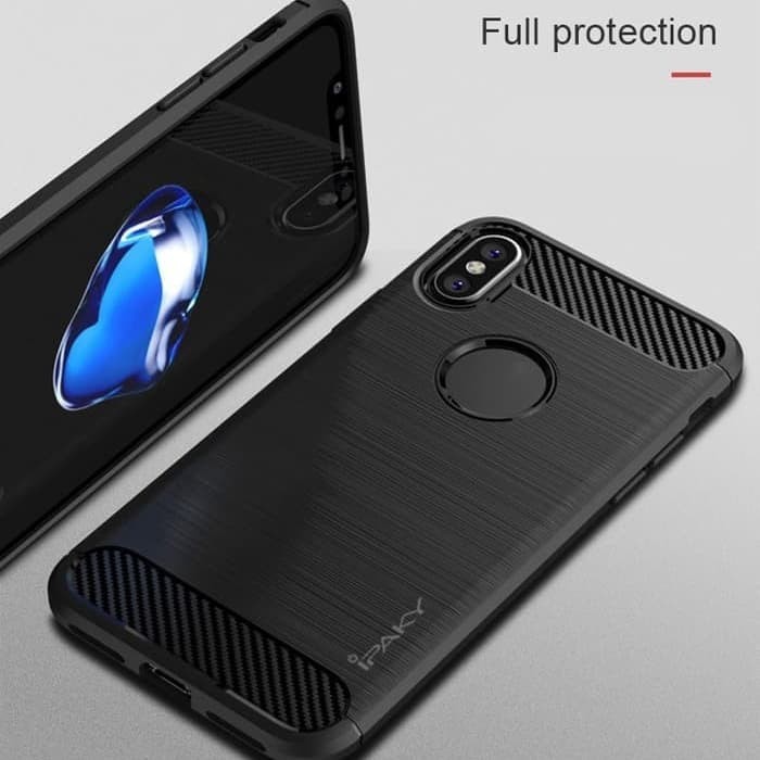 Case For Ip X XS XR XS MAX Silicon Carbon Slim Fit Soft Case Premium