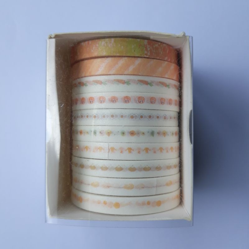 

AESTHETIC ORANGE WASHI TAPE