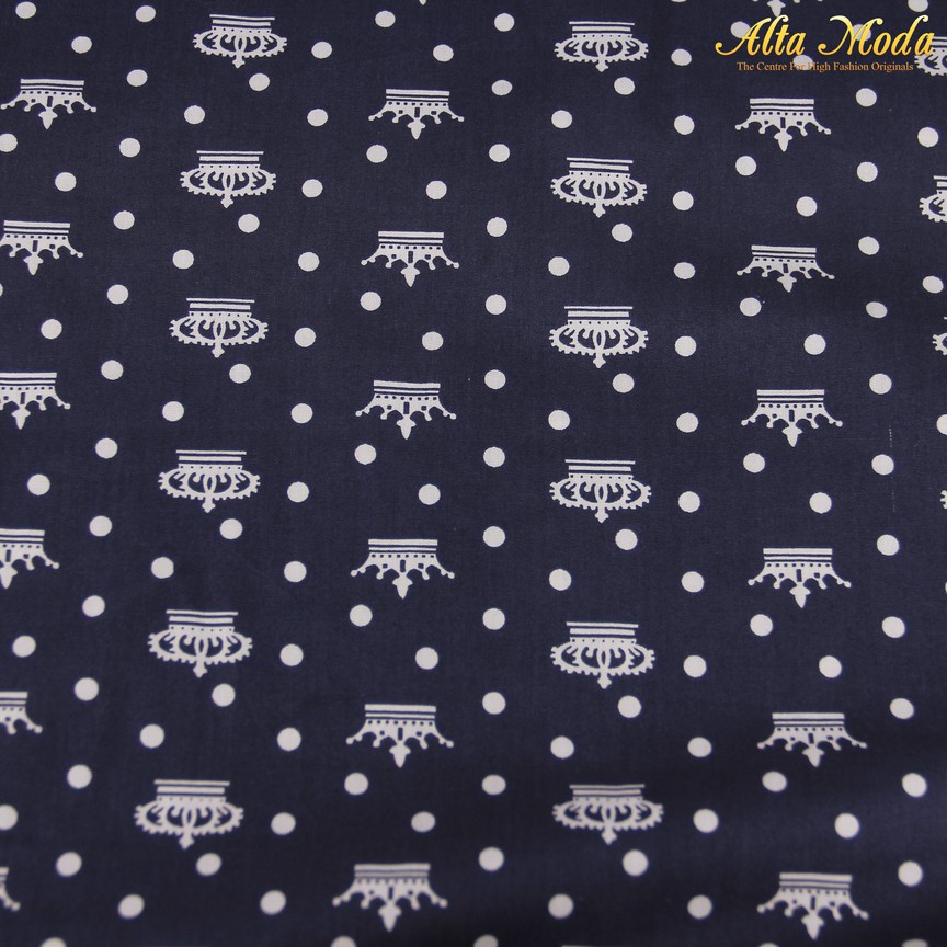 

Alta Moda Katun Motif Navy Motif Mahkota (0.5M)