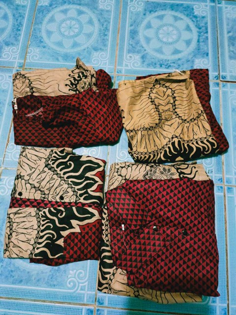 Couple Batik Keluarga || Setelan Couple Batik Ayah Ibu Anak Cewek Cowok || Couple Batik Family Gamis