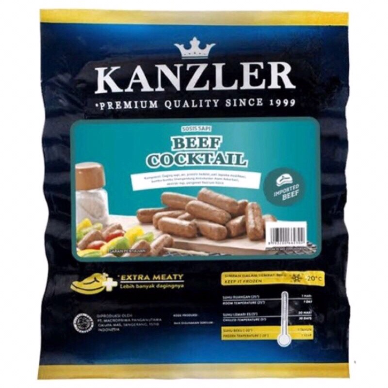 

Terlaris! Sosis Kanzler Beef Cocktail