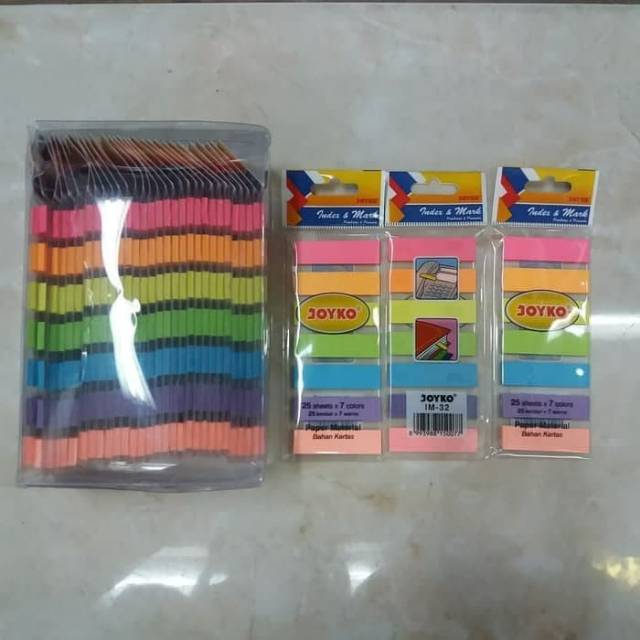 

Index & Mark Joyko IM-32 Bahan Kertas / Pembatas & Penanda Buku