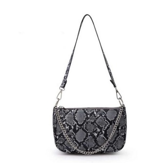 TAS ZARAAS SHOULDER BAG/TOTBEBAG ZALLA MOTIF SNAKE IMPORT PREMIUM #707179