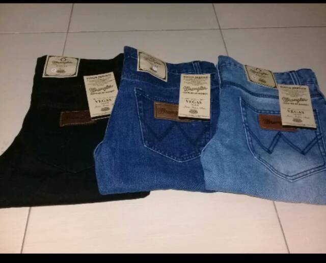 Celana jeans pria reguler/standart