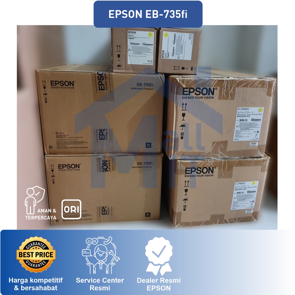 PROYEKTOR EPSON EB-735FI EB 735FI EB735 EB735 FI