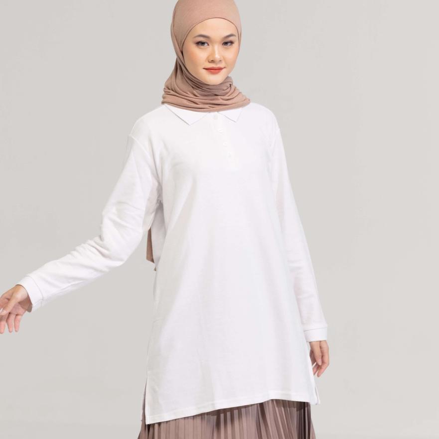 SALE✅Tunik Atasan Wanita Dauky Tunic Ladies Polo Shirt|KD4