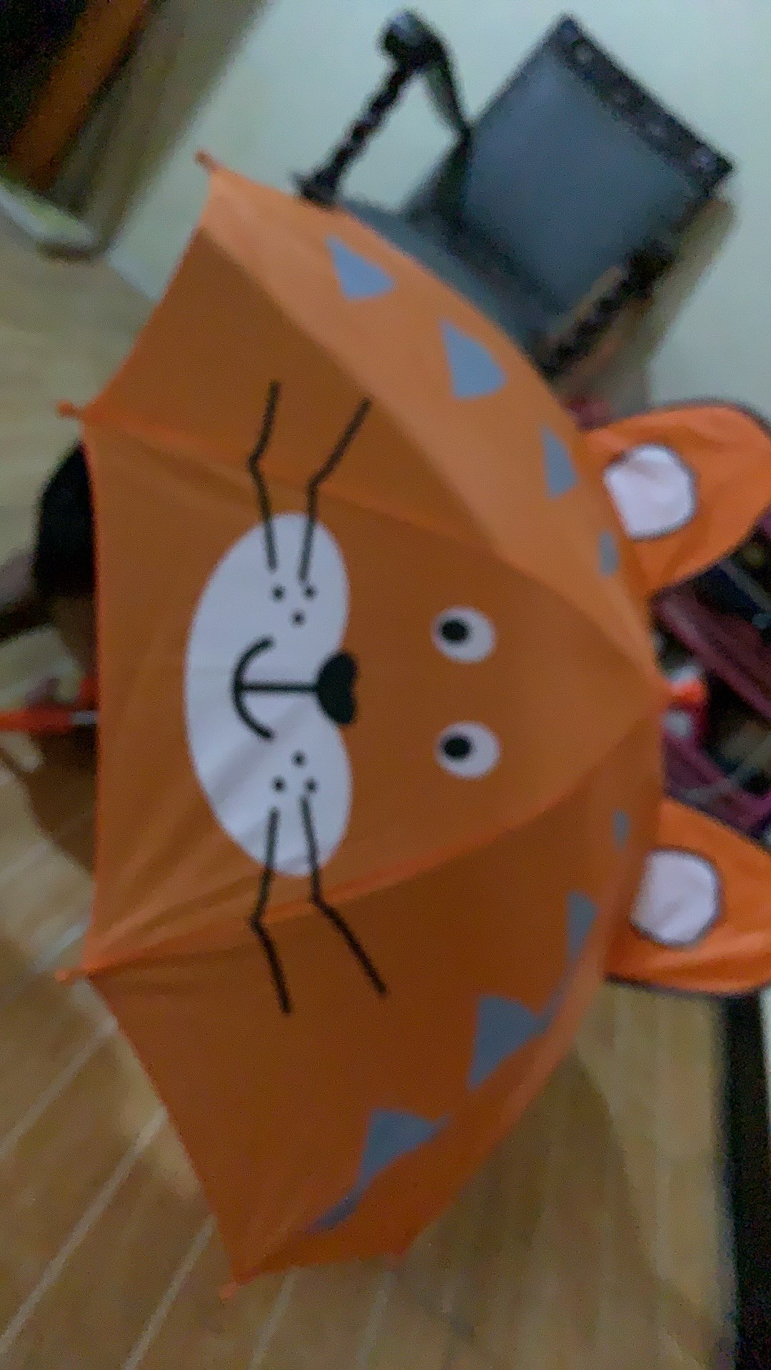 Payung Anak Kuping Jumbo Motif Animal & Kartun Mix