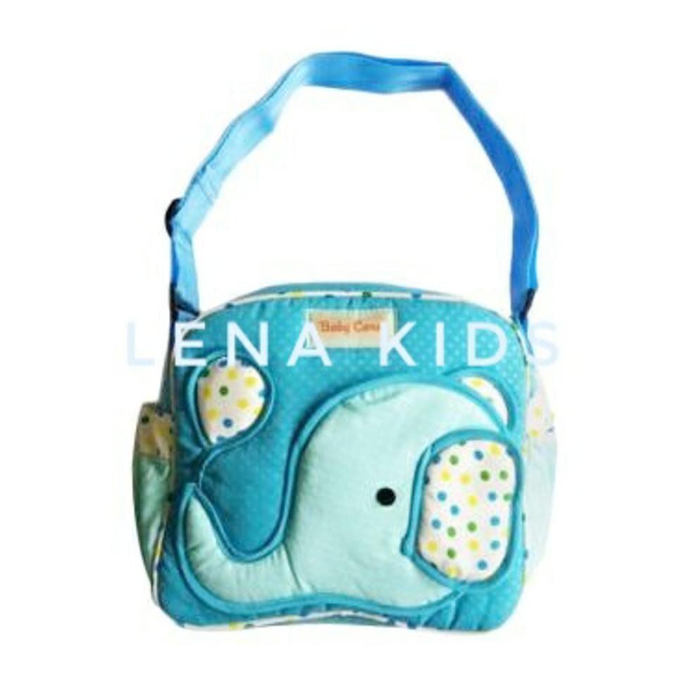 PROMO Tas baby care gajah polkadot tas bayi tas kecil tas perlengkapan bayi tas baju bayi baby