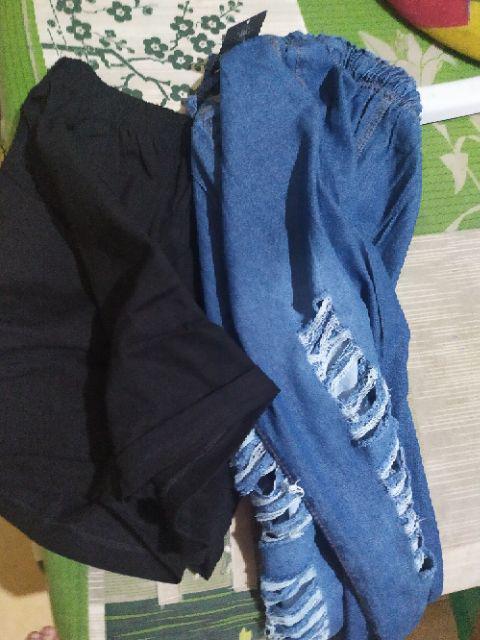  BAGGY  WONDER RIPPED CELANA  JEANS SOBEK XL JUMBO  XXL 