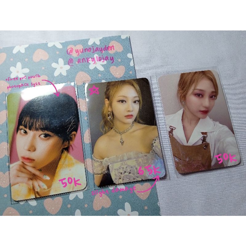 PHOTOCARD AESPA WINTER PHOTOPACK SG22 NINGNING SYNK DIVE NINGNING CLIO VOL 3