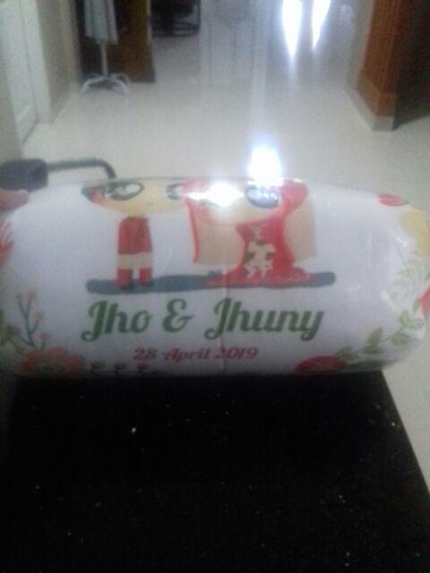 Bantal Custom 40x40 Wedding, Edisi 8 / Bantal Kado Pernikahan / Bantal Foto