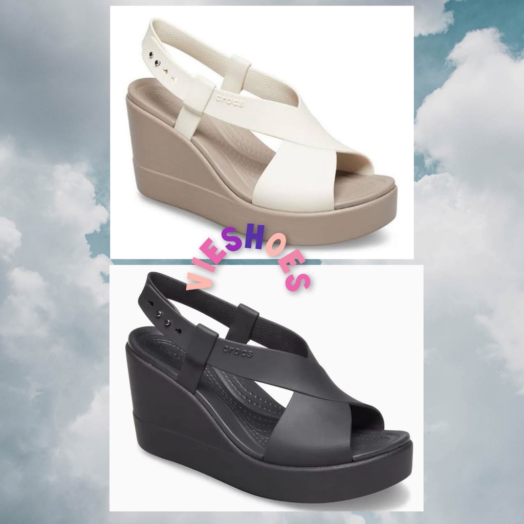 Crocs Brooklyn High Wedges Sandal Wanita