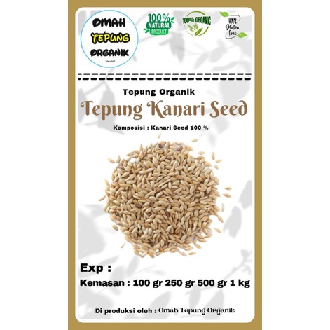 

Tepung Kanari Seed kemasan 500 gram/Tepung Kenari Seed kemasan 500 gram/Tepung Canary Seed kemasan 500 gram