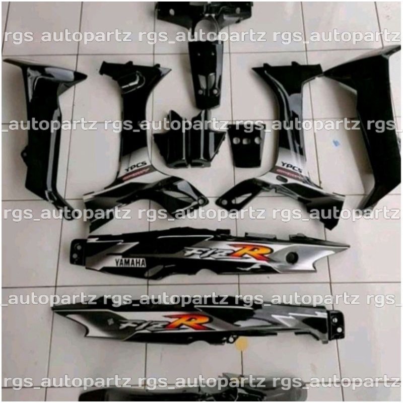 cover body full set fiz r fizr full body halus hitam 2001 2002