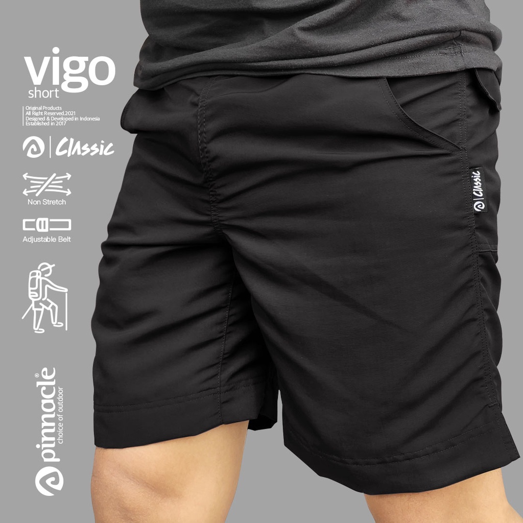 Pinnacle Vigo Classic Short - Black