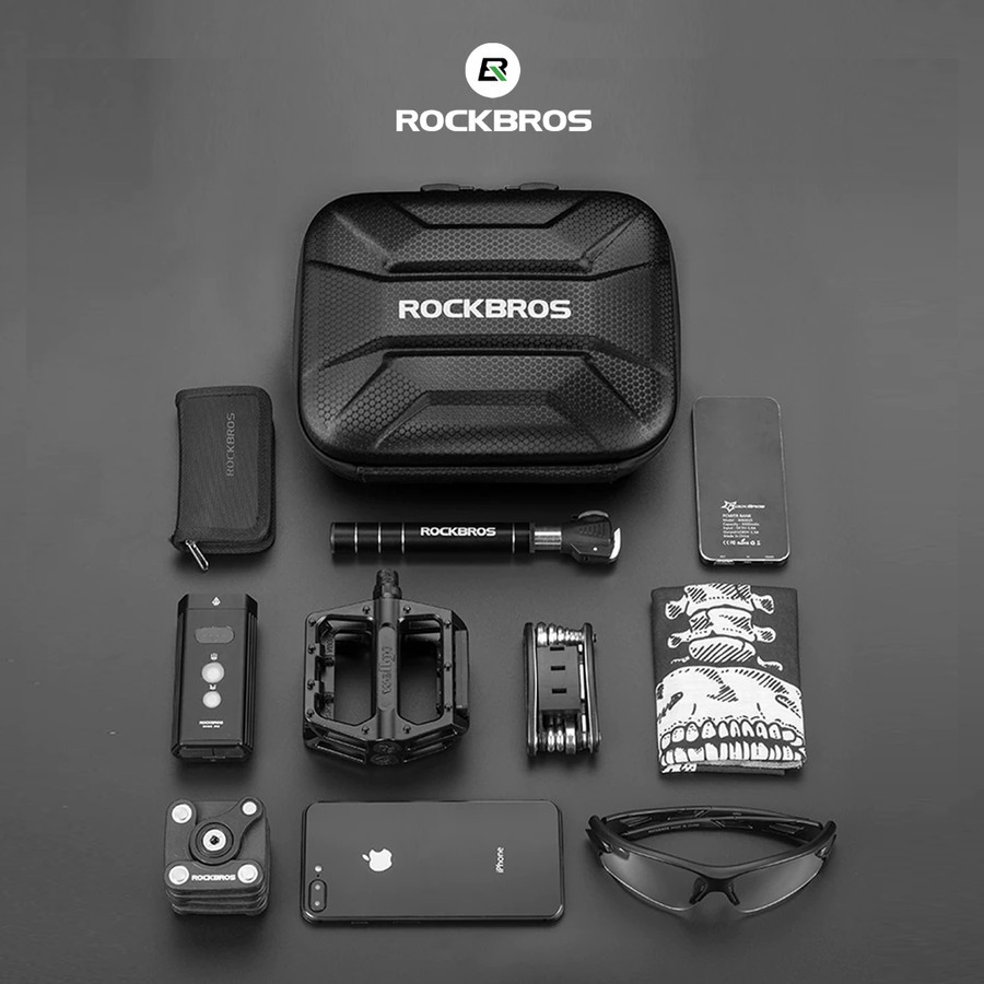 ROCKBROS B91 Hard Shell Hanging Bag - Tas Front Block Sepeda Lipat-1