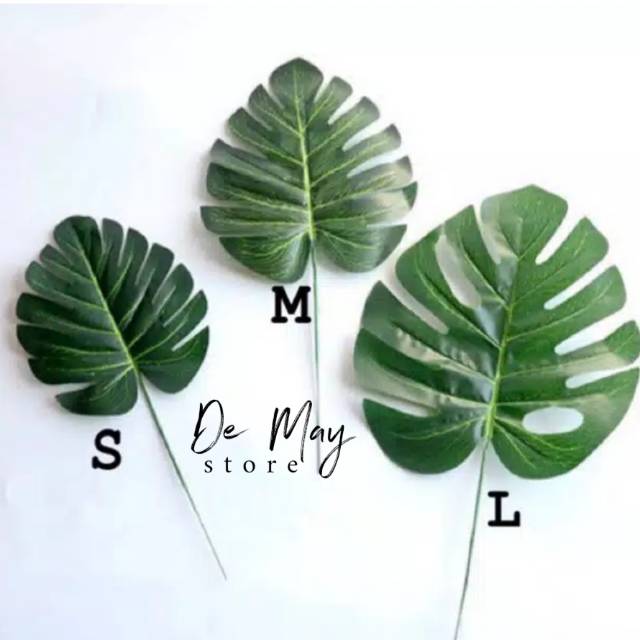 Daun Monstera Palsu Shopee Indonesia