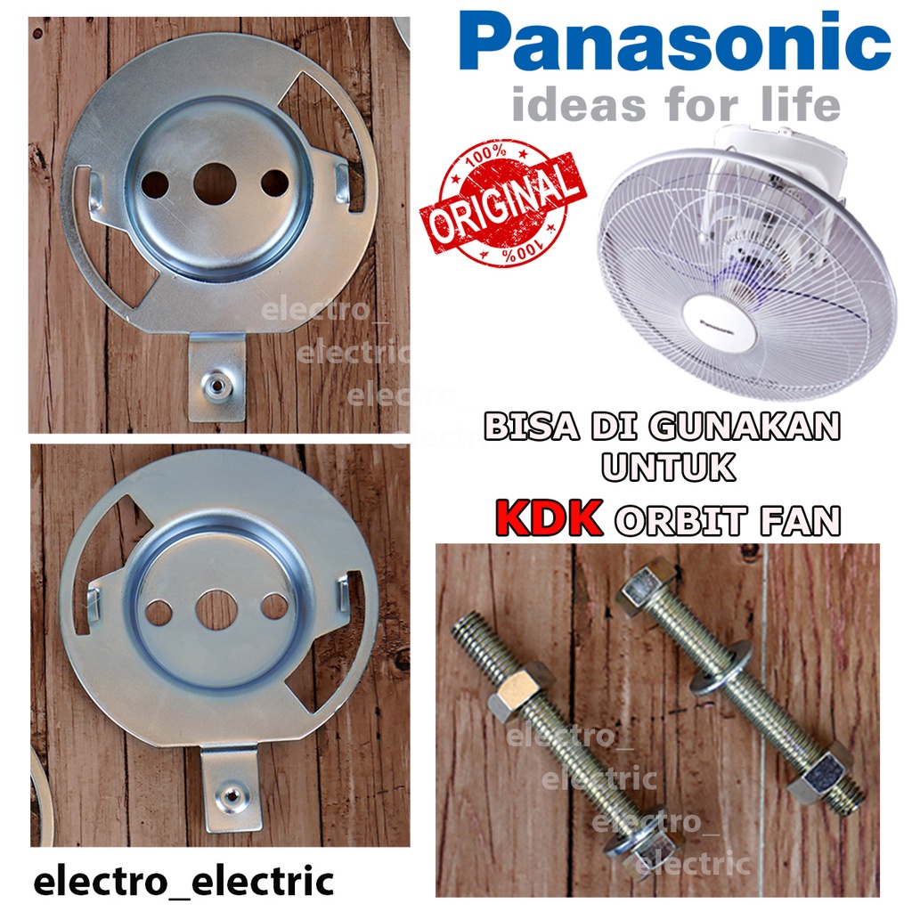 Braket Mounting Plate Orbit Fan Kipas Angin Panasonic F-EQ405