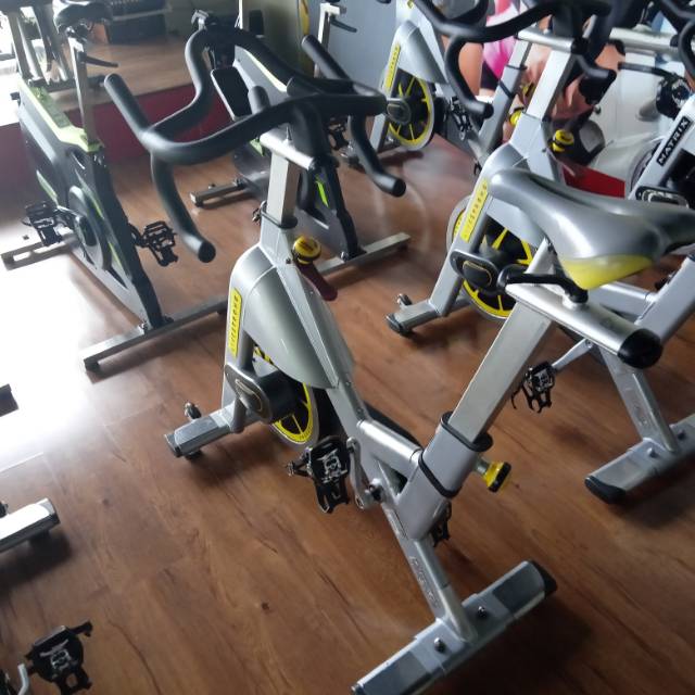 Spinning bike second