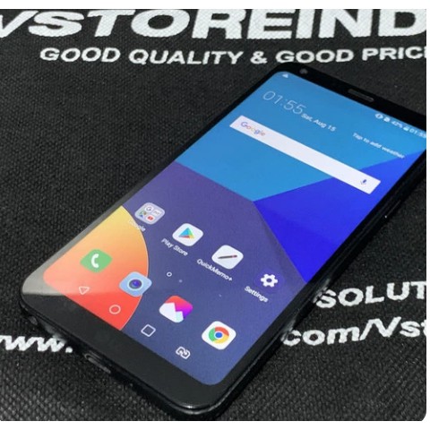 LG Q6 Plus 4/64 GB Ex Resmi LG Indonesia Second Bekas Seken Original Ex Pemakaian Good Condition
