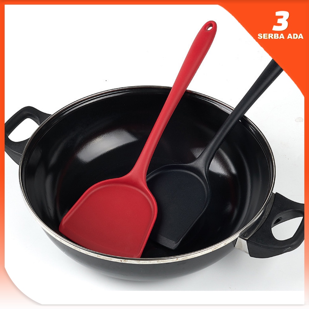 Sodet Silikon / Spatula Silikon Tahan Panas / Sutil Silikon Anti Lengket / Spatula Masak / Spatula Silicone / Spatula Untuk Memasak