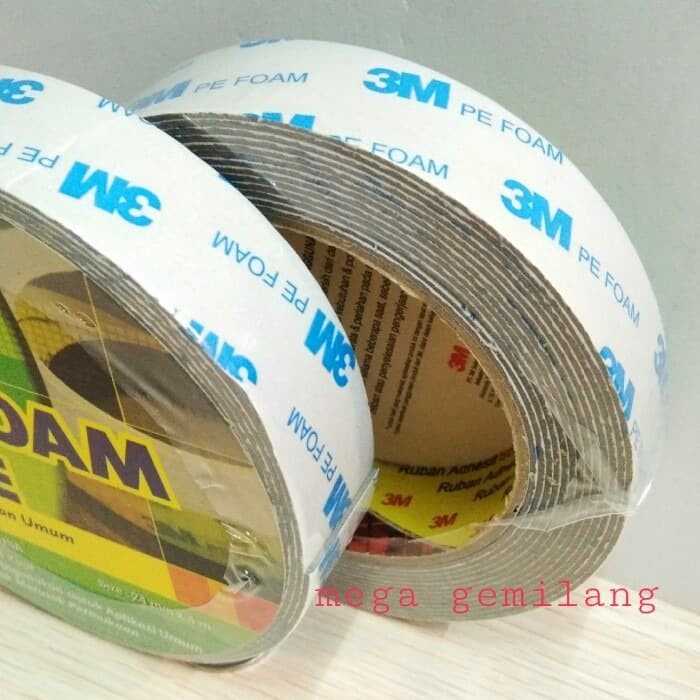 

Aman Double Tape 3M 1600T Pe Foam Size 24Mm X 4M - Tebal 1Mm Terlaris