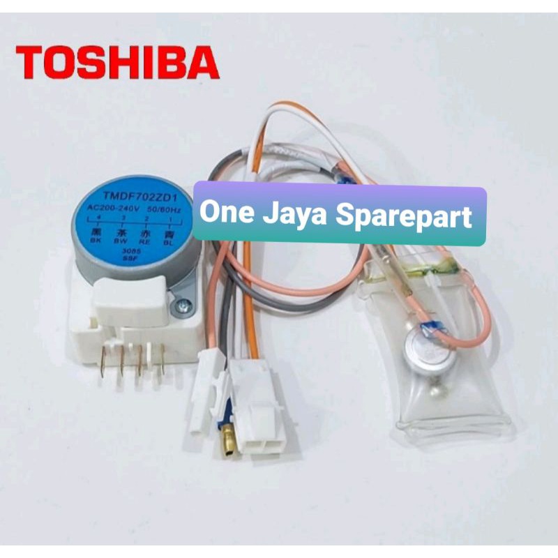 Timer defrost fuse kulkas Toshiba 2 pintu 1 Set
