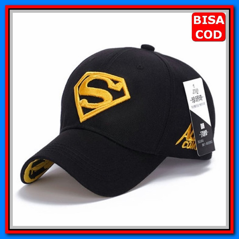 **Original.27 Topi Baseball Levis Embroidered 5 Warna Import Unis AZ928 Baseball Cap : Superhero -