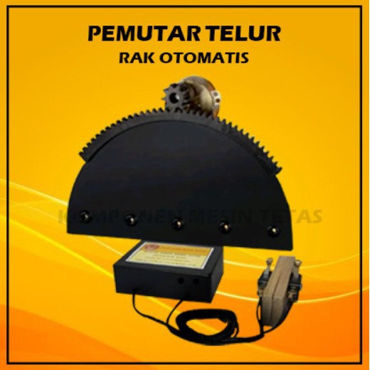 Pemutar Telur untuk Mesin Tetas Otomatis sistem Rak Ayun